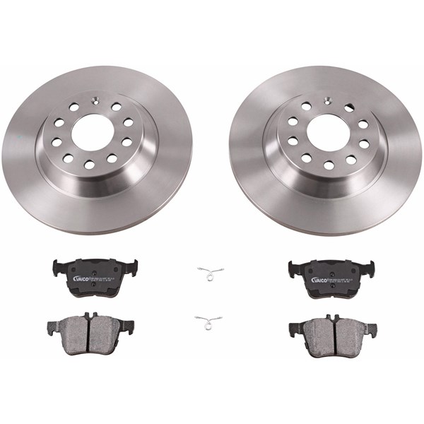 Bremsesæt, Skivebremser Solid, Bagaksel VAICO VAICO