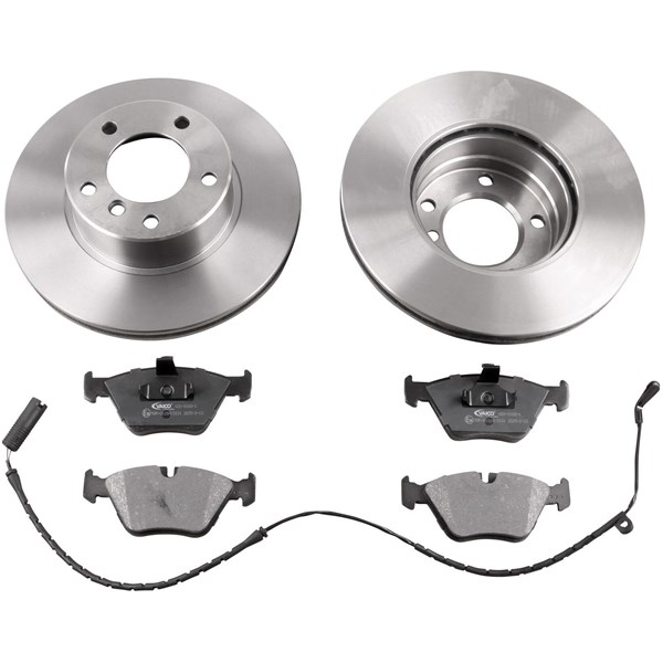 Bremsesæt, Skivebremser Ventileret, Foraksel VAICO VAICO