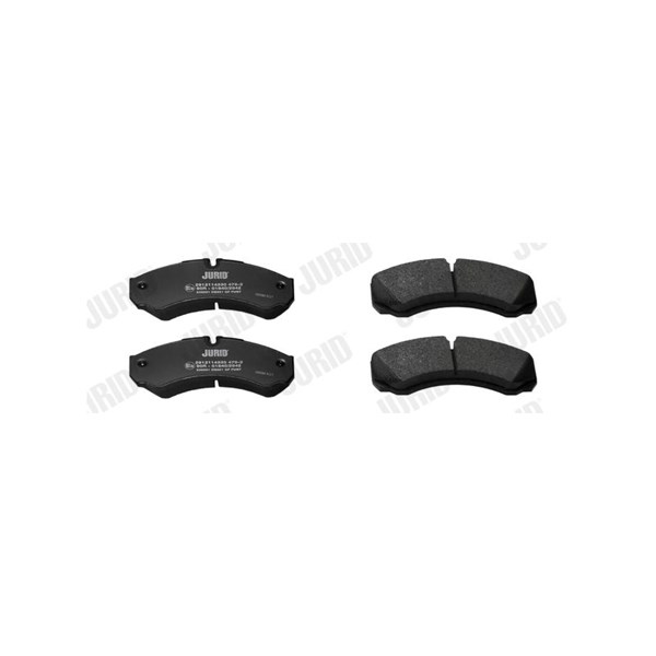 Bremseklodser, Foraksel JURID JURID