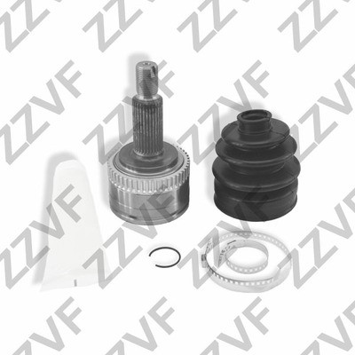 Ledsæt, drivaksel, Foraksel, Hjulsidet ZZVF ZZVF