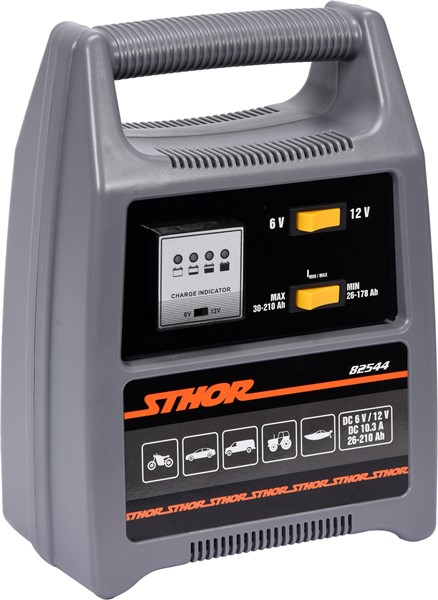 Batterioplader, motorvarmersystem - Batterioplader