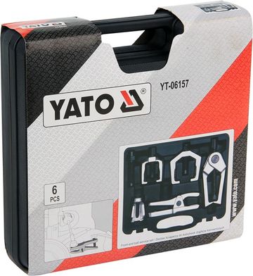 Aftrækkersæt, leje 6 stk Yato