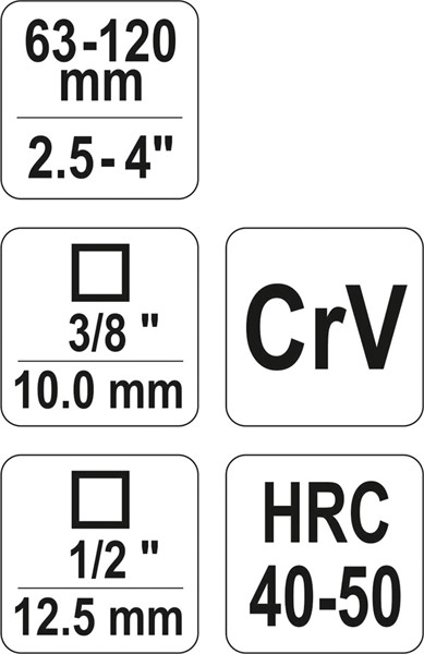 Oliefiltertang Yato