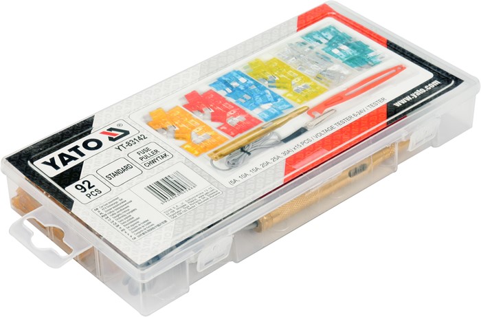 Sikringssæt Standard 92 stk YATO Yato