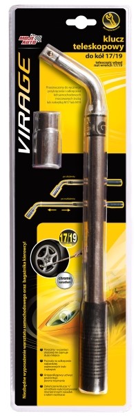 Hjulmøtriknøgle 17-19 mm