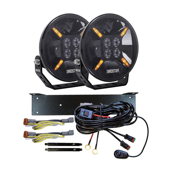 Tågelygte - Komplet kit Extralys Led 2x Ldl-01 7? SWEDSTUFF SWEDSTUFF