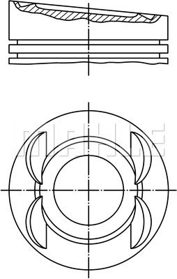 Stempel MAHLE MAHLE