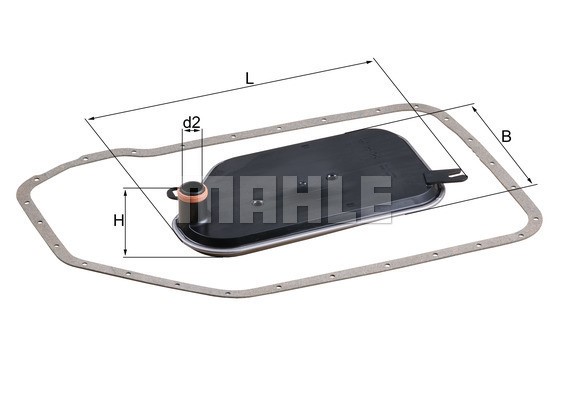 Hydralikfilter, automatisk gearkasse KNECHT KNECHT