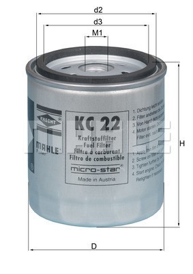 Brændstof-filter KNECHT KNECHT