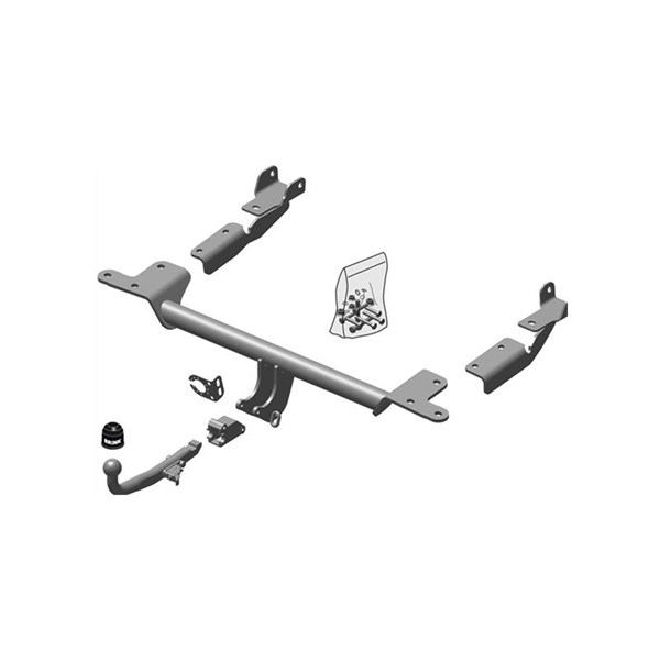 Anhængertræk-sæt med aftagelig kugle BRINK BRINK