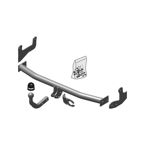 Anhængertræk-sæt med fast kugle BRINK BRINK