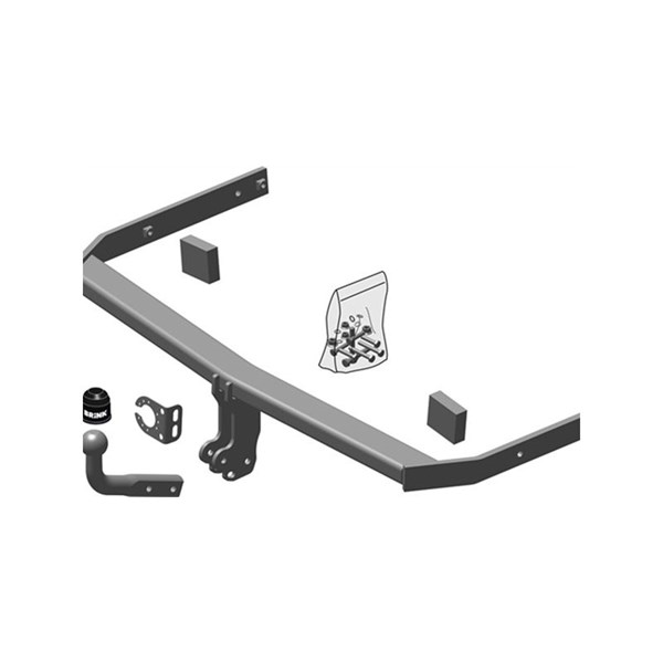 Anhængertræk-sæt med fast kugle BRINK BRINK