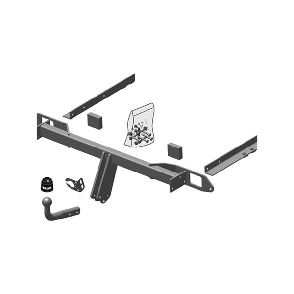 Anhængertræk-sæt med fast kugle BRINK BRINK