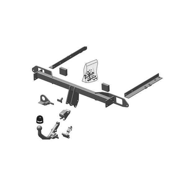 Anhængertræk-sæt med aftagelig kugle BRINK BRINK