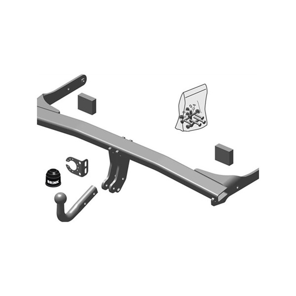 Anhængertræk-sæt med fast kugle BRINK BRINK