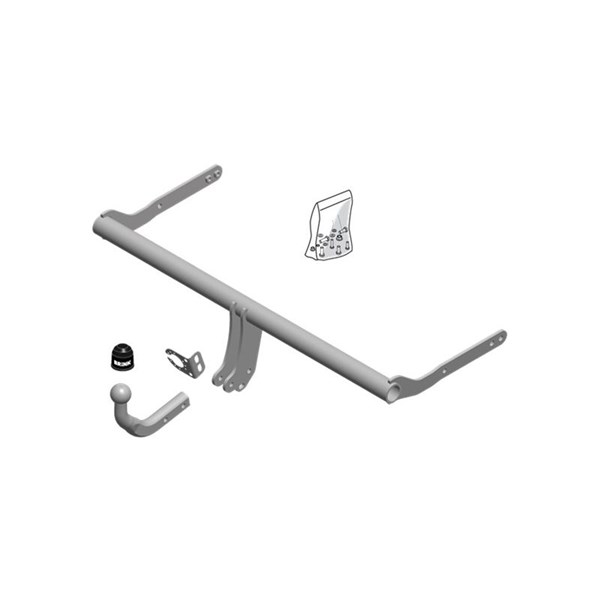 Anhængertræk-sæt med fast kugle BRINK BRINK