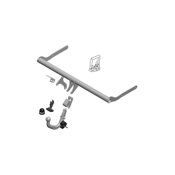 Anhængertræk-sæt med aftagelig kugle BRINK BRINK