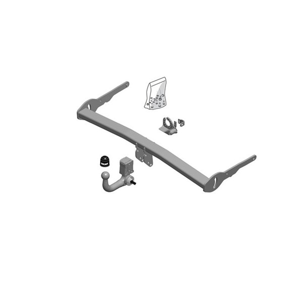 Anhængertræk-sæt med aftagelig kugle BRINK BRINK