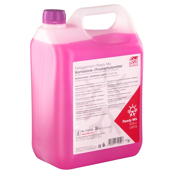 Glykol G12++ (-35°C færdigblandet) 5L FEBI BILSTEIN FEBI BILSTEIN Glykol G12++ (-35°C færdigblandet) 5L FEBI BILSTEIN FEBI BILSTEIN