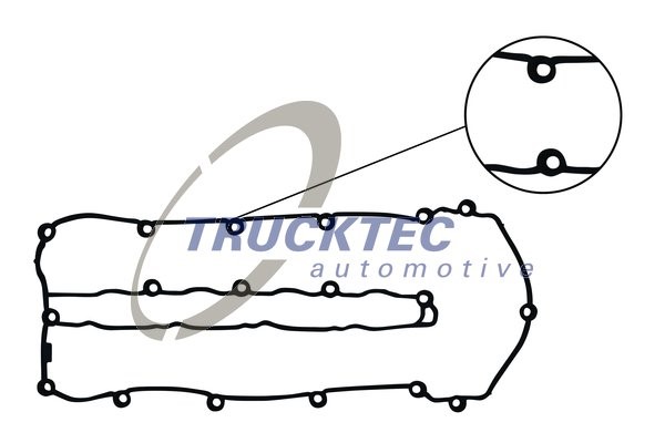 Pakning, Ventildæksel TRUCKTEC AUTOMOTIVE TRUCKTEC AUTOMOTIVE