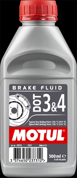 Bremsevæske DOT 3&4 500ml MOTUL MOTUL