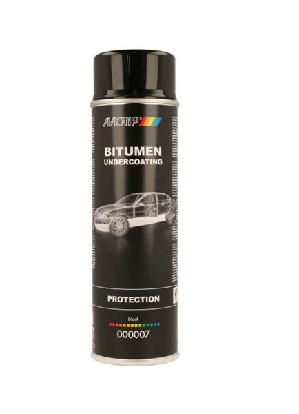 Bitumen Undercoating Undervognsbeskyttelse sort 500ml MOTIP