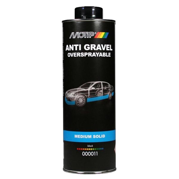 Anti Gravel Stenslagsbeskyttelse sort 1L MOTIP