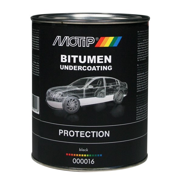 Bitumen Undercoating Undervognsbeskyttelse sort 1kg MOTIP
