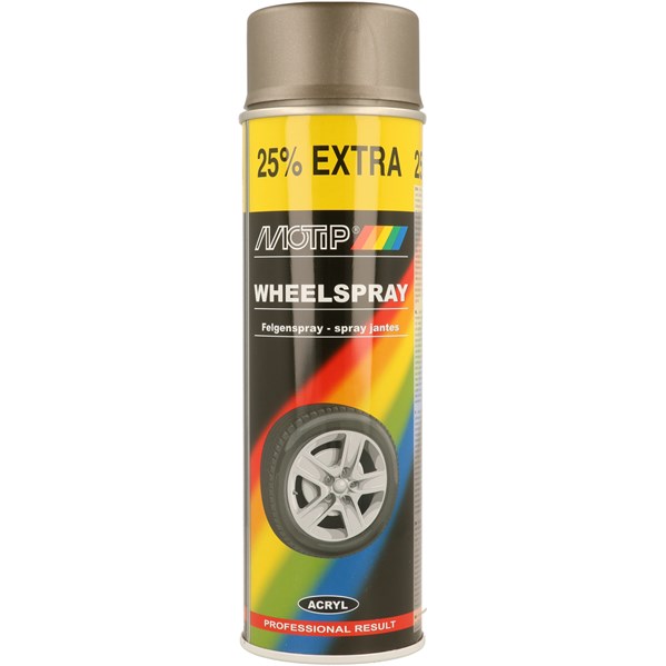 Fælgfarve spray antracitgrå blank 500ml MOTIP