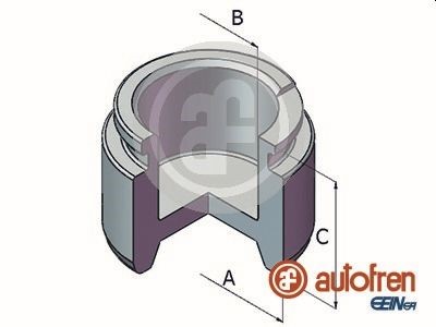 Stempel, bremsekaliper, Foraksel AUTOFREN SEINSA AUTOFREN SEINSA