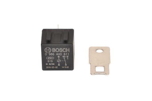 Relæ, arbejdsstrøm 6V BOSCH BOSCH