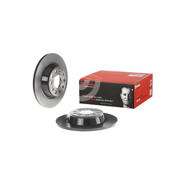Bremseskive Solid, Bagaksel BREMBO BREMBO