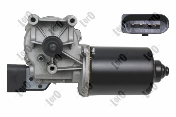 Viskermotor 12V, Foran