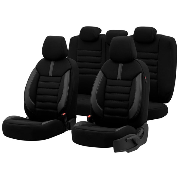 Sædebetræk Limited Side-Airbags sort / otoM