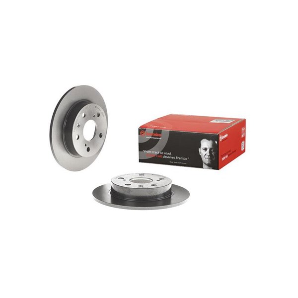 Bremseskive Solid, Bagaksel BREMBO BREMBO