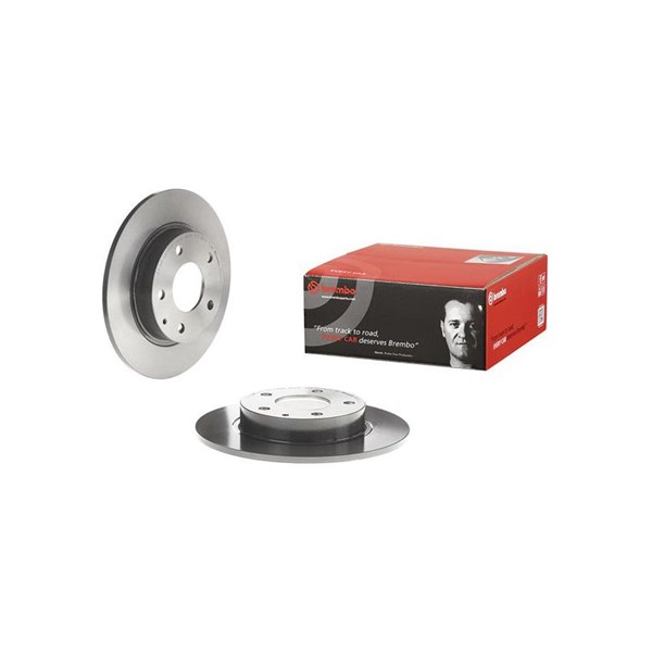 Bremseskive Solid, Bagaksel BREMBO BREMBO