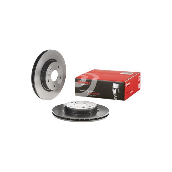 Bremseskive Indvendig ventileret, Foraksel BREMBO BREMBO