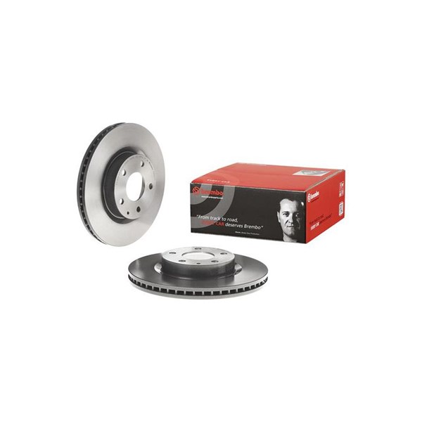 Bremseskive Indvendig ventileret, Foraksel BREMBO BREMBO
