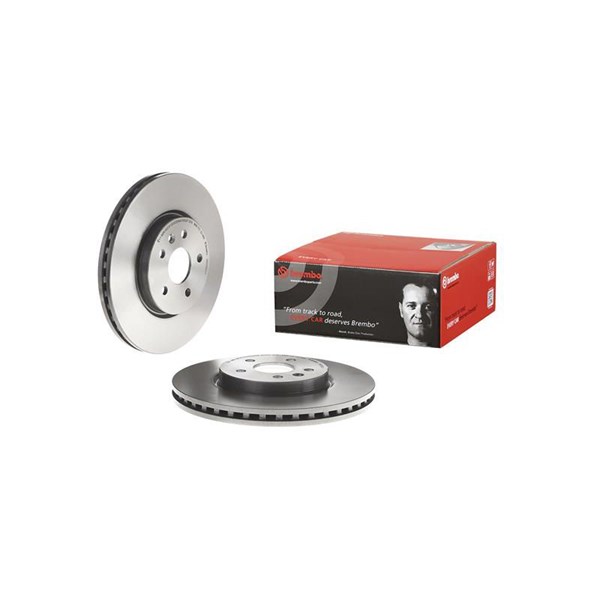 Bremseskive Indvendig ventileret, Foraksel BREMBO BREMBO