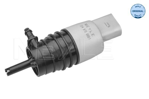 Vandpumpe, rudevisker/vasker 12V, Foran MEYLE MEYLE
