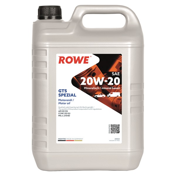 HIGHTEC GTS SPEZIAL SAE 20W-20 (20023) ROWE ROWE