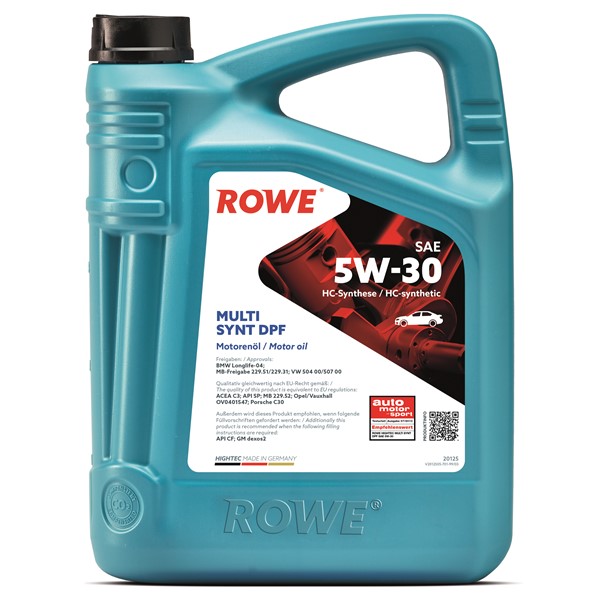 HIGHTEC MULTI SYNT DPF SAE 5W-30 (20125) ROWE ROWE