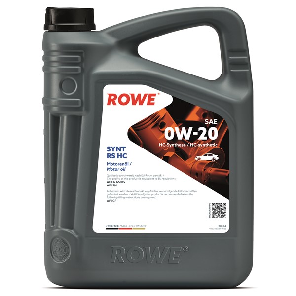 HIGHTEC SYNT RS HC SAE 0W-20 (20134) ROWE ROWE