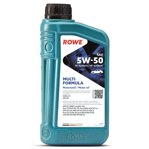 HIGHTEC MULTI FORMULA SAE 5W-50 (20148) ROWE