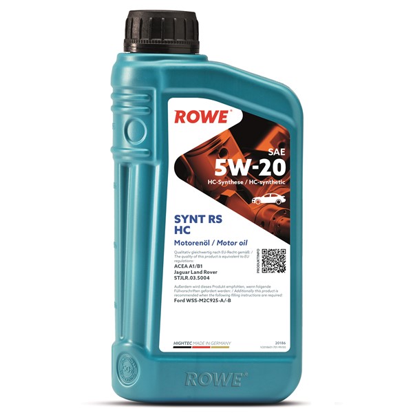HIGHTEC SYNT RS HC SAE 5W-20 (20186) ROWE ROWE