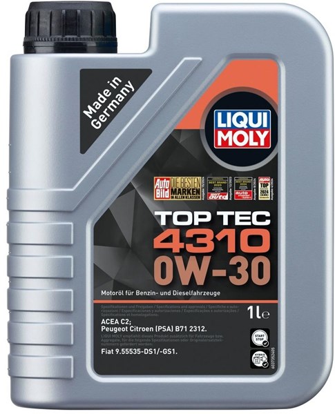Top Tec 4310 0W-30 LIQUI MOLY LIQUI MOLY