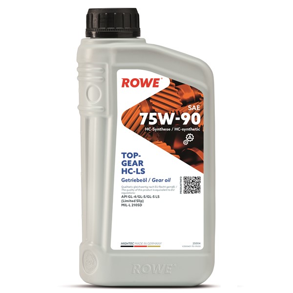 HIGHTEC TOPGEAR SAE 75W-90 HC-LS (25004) ROWE