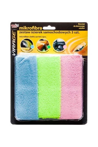 Mikrofiberklud 3-pak
