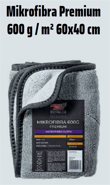 Premium mikrofiberklud 60x40cm
