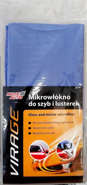 Mikrofiberklud til spejle og glas 40x40cm